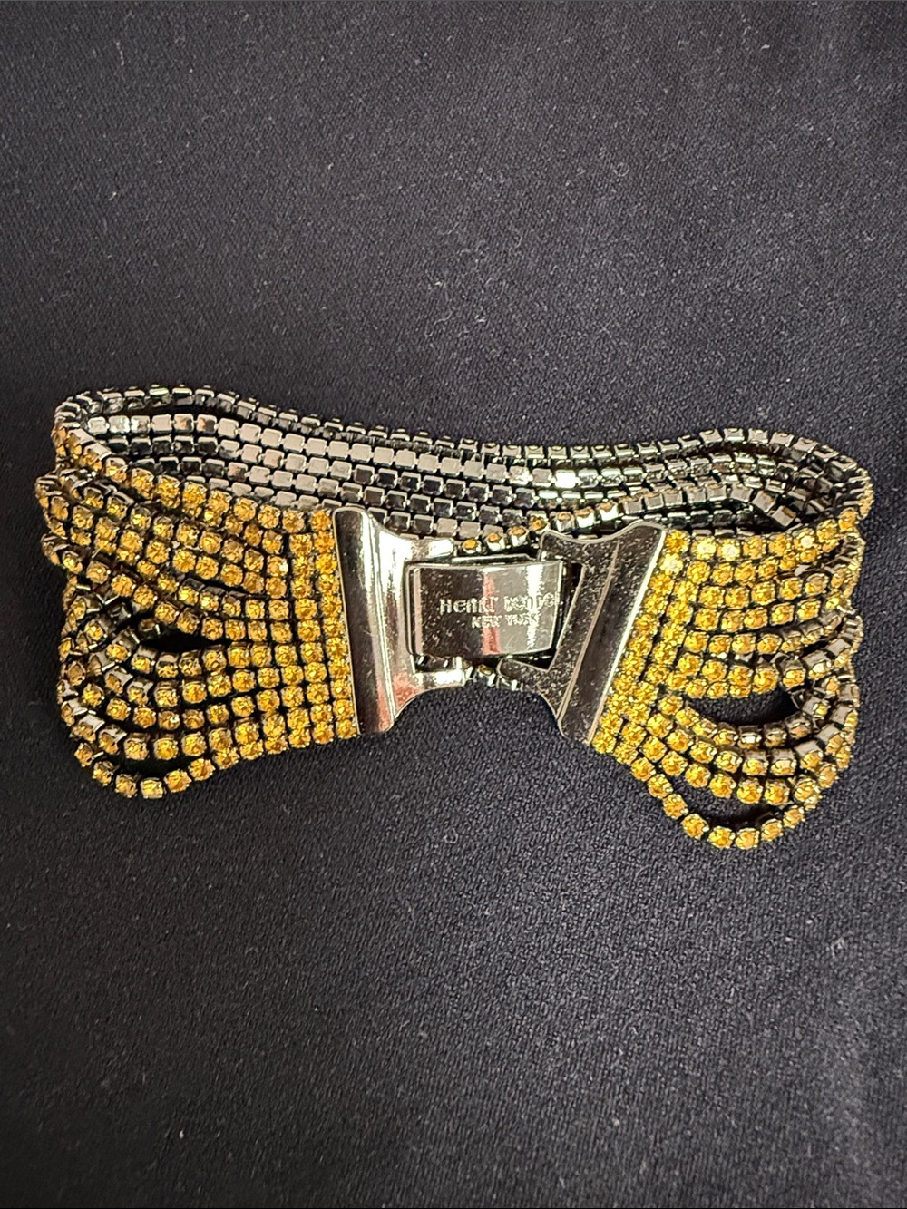 Henri Bendel Yellow Stranded Bracelet